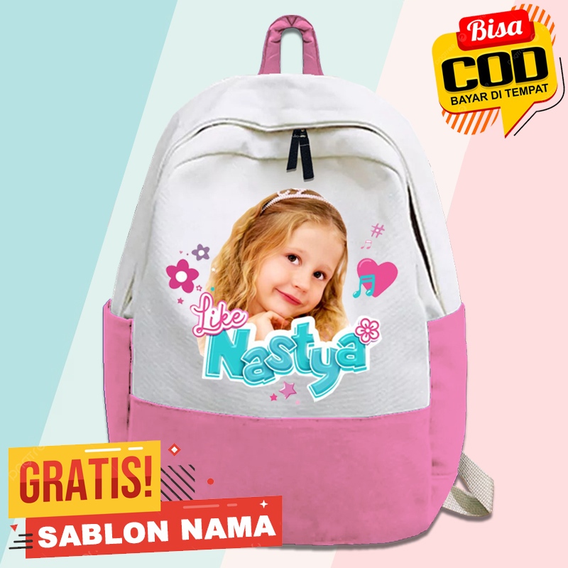 Tas Ransel Tas Sekolah Anak Motif Like Natasya