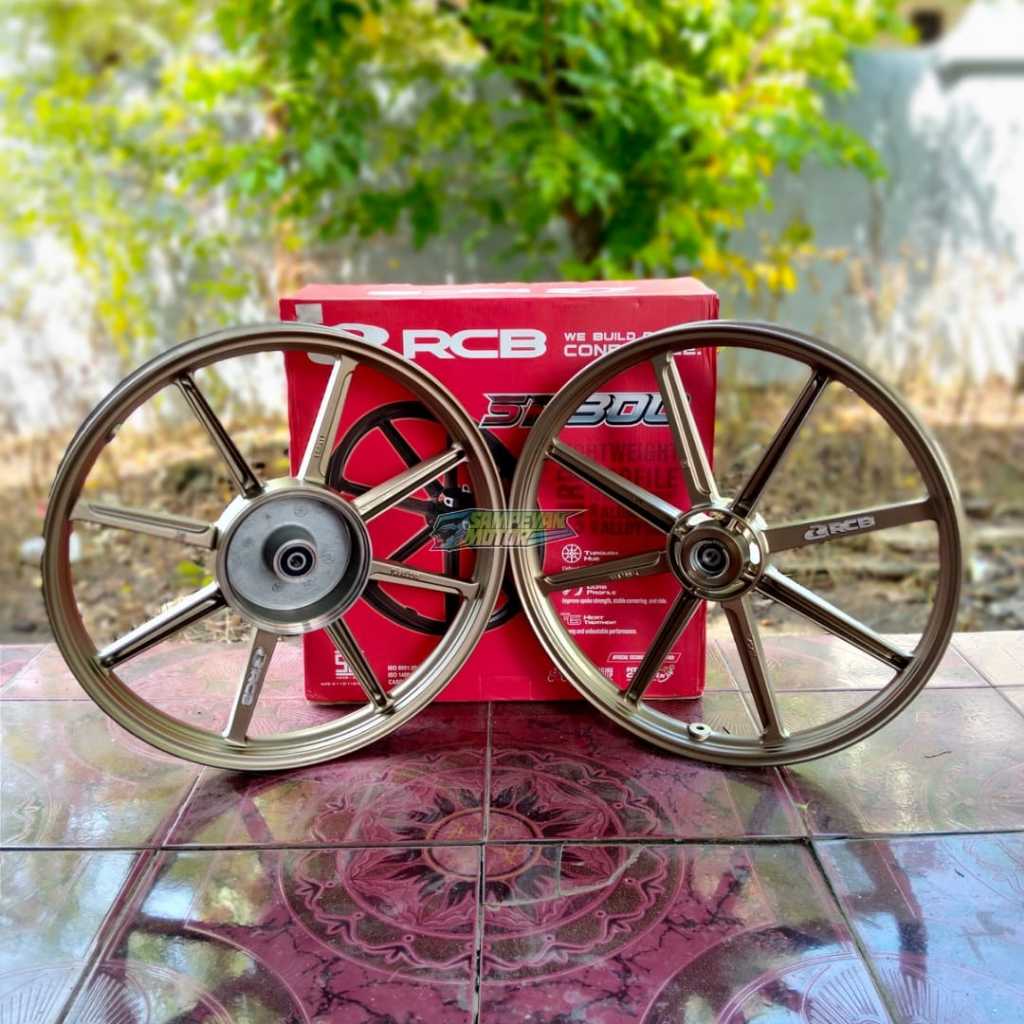 Velg Veleg Vlg Racing Palang 8 Sirip RCB SP-800 Racing Boy PNP Jupiter Z MX Old Vega R New Fiz R Cry