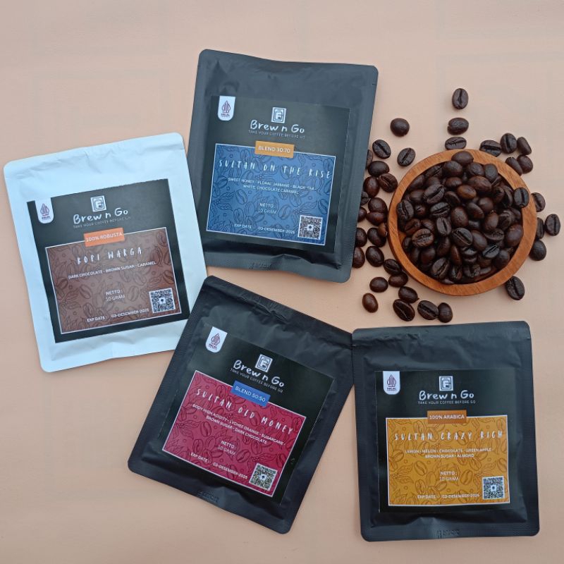 

Bundling Drip Bag Series Brew n Go - All Variant