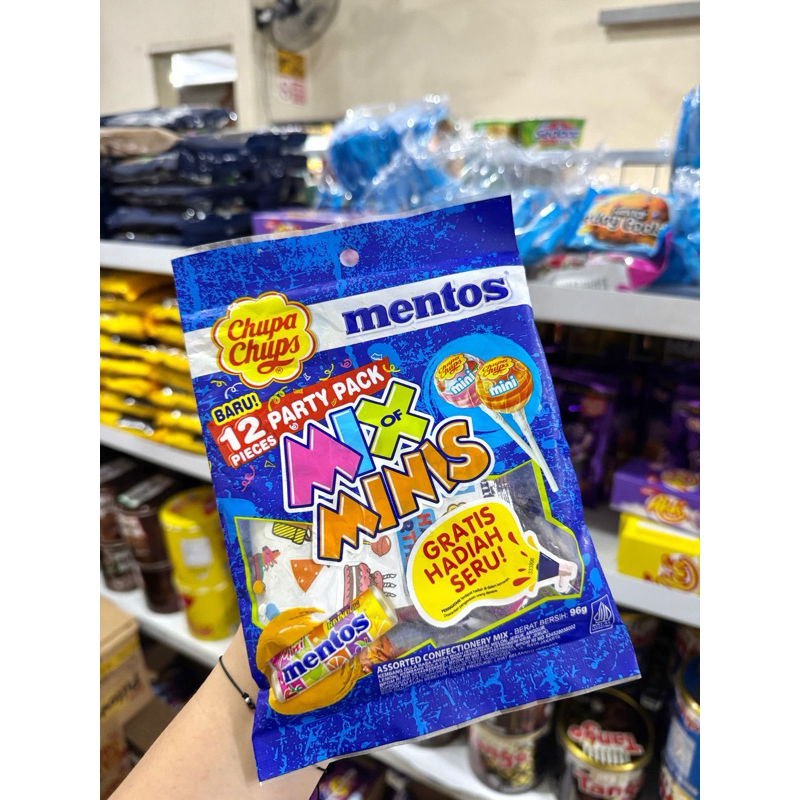 

Mix Minis Mentos Chupacups Pack