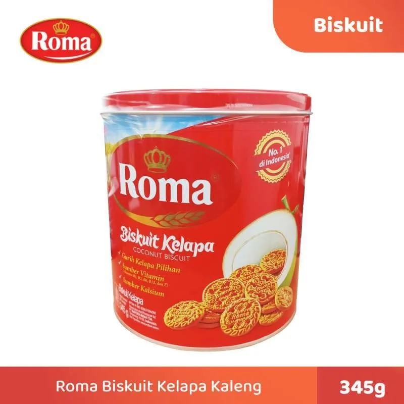 

Roma Biskuit Kelapa Kaleng 345 gram