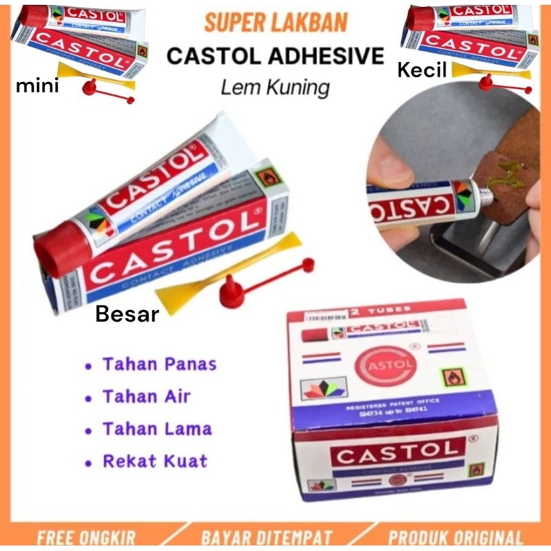 

Lem Castol Kuning Serbaguna