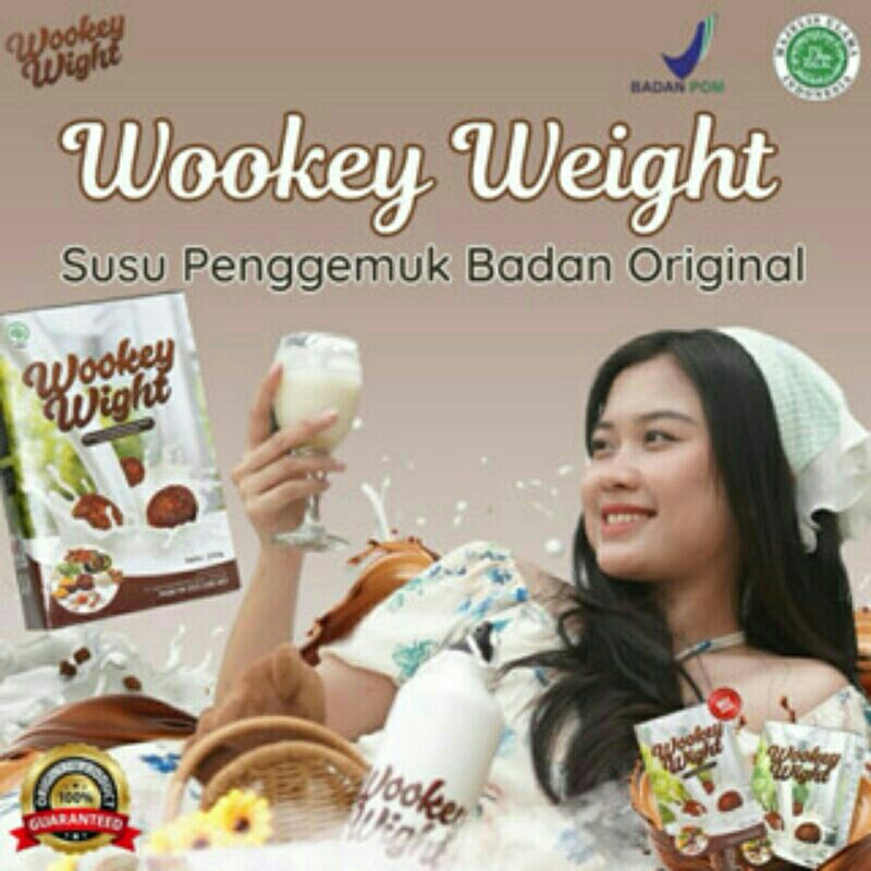 

Promo 1 Box Wookey Weight - Susu Penambah Berat Badan BPOM Herbal Alami Paket Nutrisi - Original