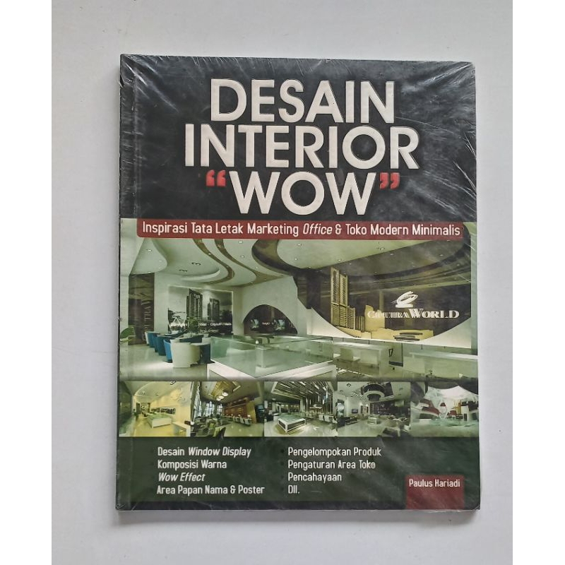 buku DESAIN INTERIOR WOW