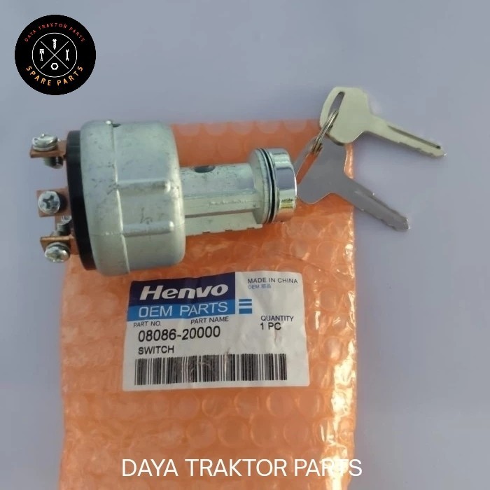KUNCI KONTAK IGNITION SWITCH PC200 08086-20000 STANDARD HENVO