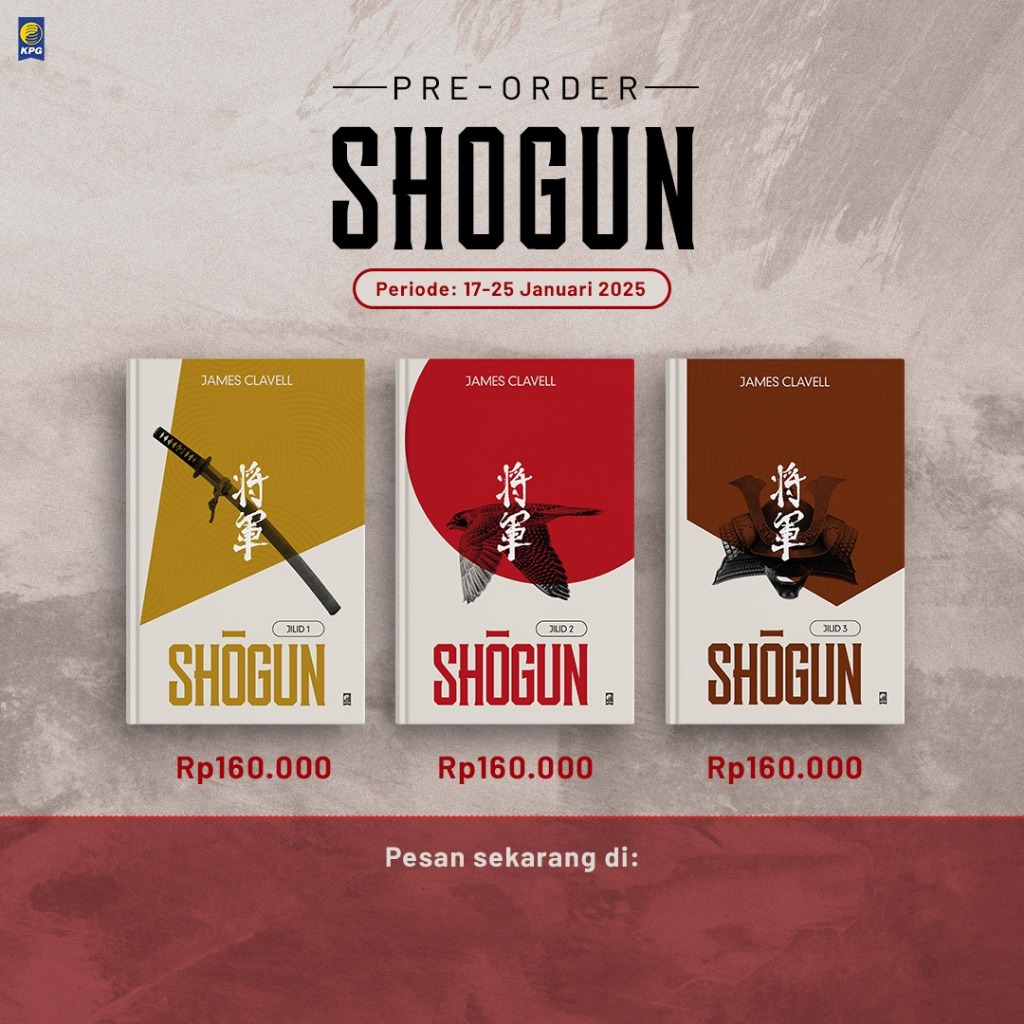 NOVEL SHOGUN - James Clavell - KPG