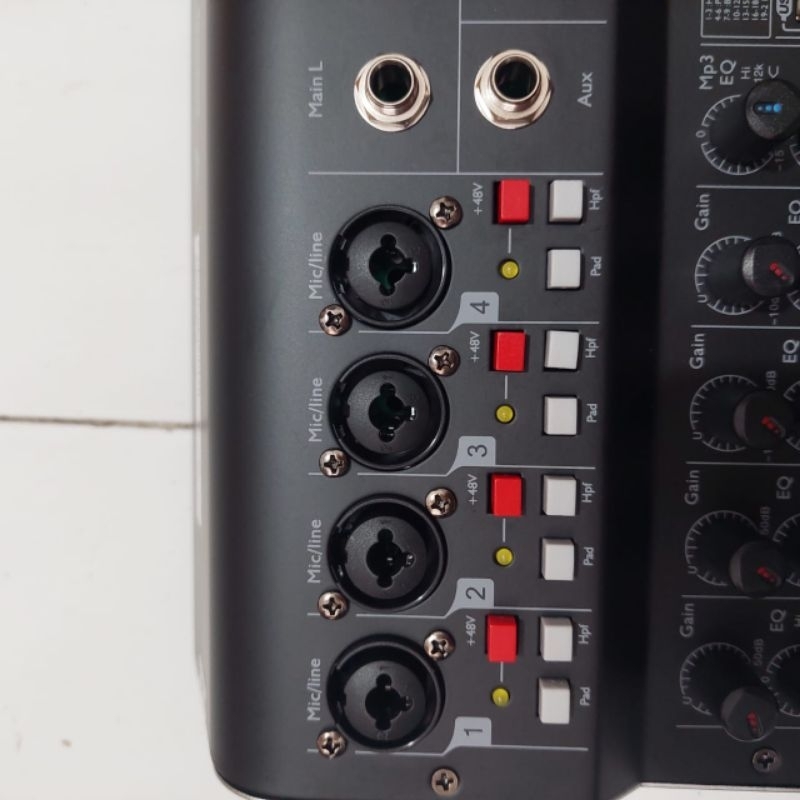 mixer 4 chanel Ashley FC 4 original mixer audio 4 chanel