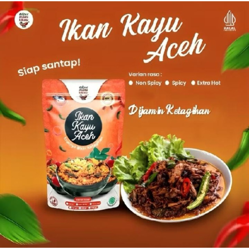 

Ikan Kayu Aceh Siap Santap! Keumamah Aceh - Dapur Mami Kikas 125g