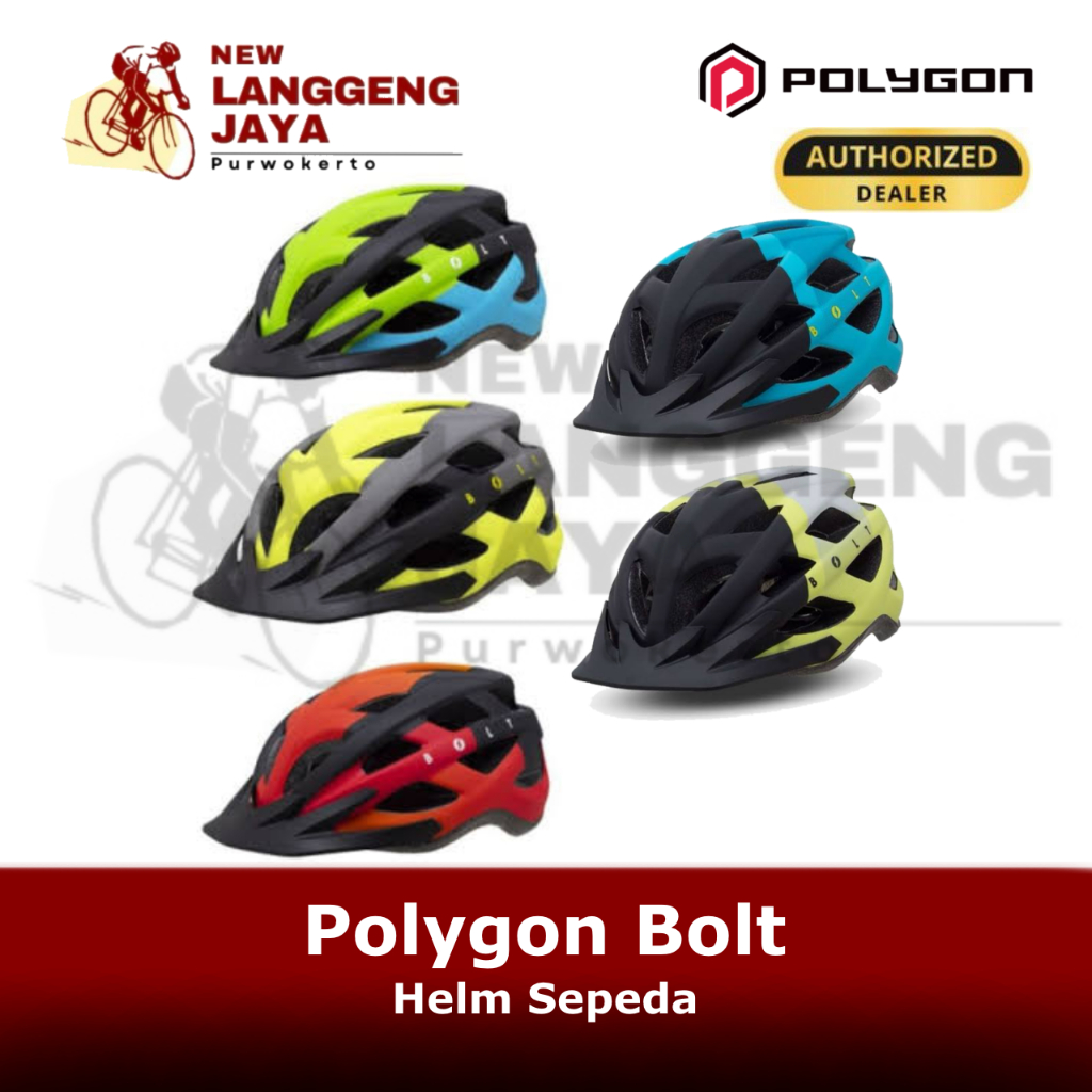 Polygon Helm Sepeda MTB Bolt