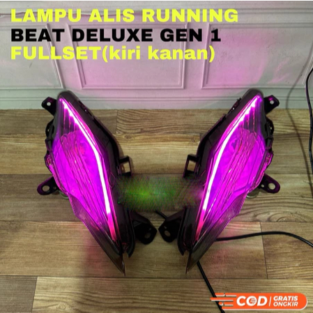 SET LAMPU ALIS BEAT NEW DELUXE STREET LED 2020 2021 2022 2023 MIKA SMOKE