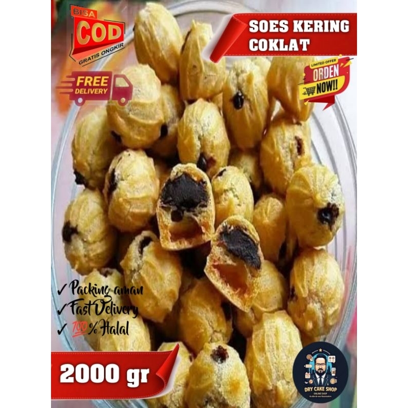 

G&G SOES rasa coklat, mini soes REAGEN rasa coklat