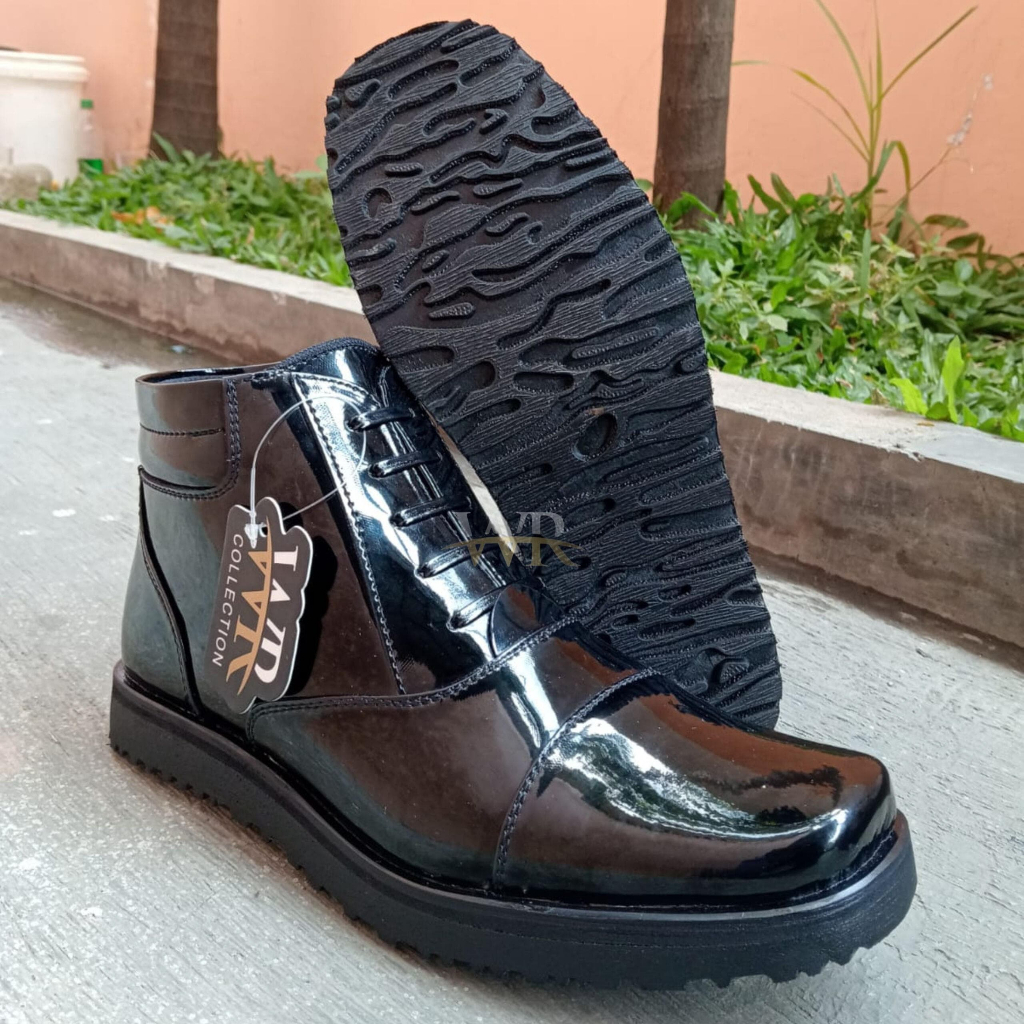 Sepatu PDH Polri Tni / Sepatu pdh asli kulit / Sepatu WR 803 / Sepatu Pdh Tni Polri Dishub Satpam Se