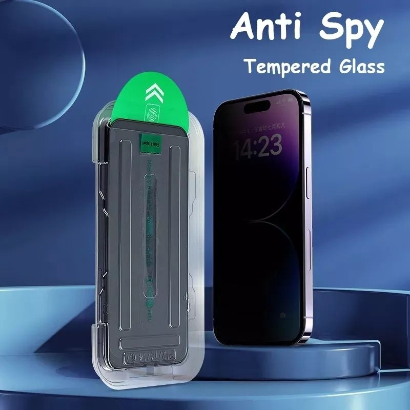 Tempered Glass Auto Install Superfit Anti spy / POCO F6 PRO F6 F4 GT F4 F3 GT M5s M6 PRO M6 M4PRO M2