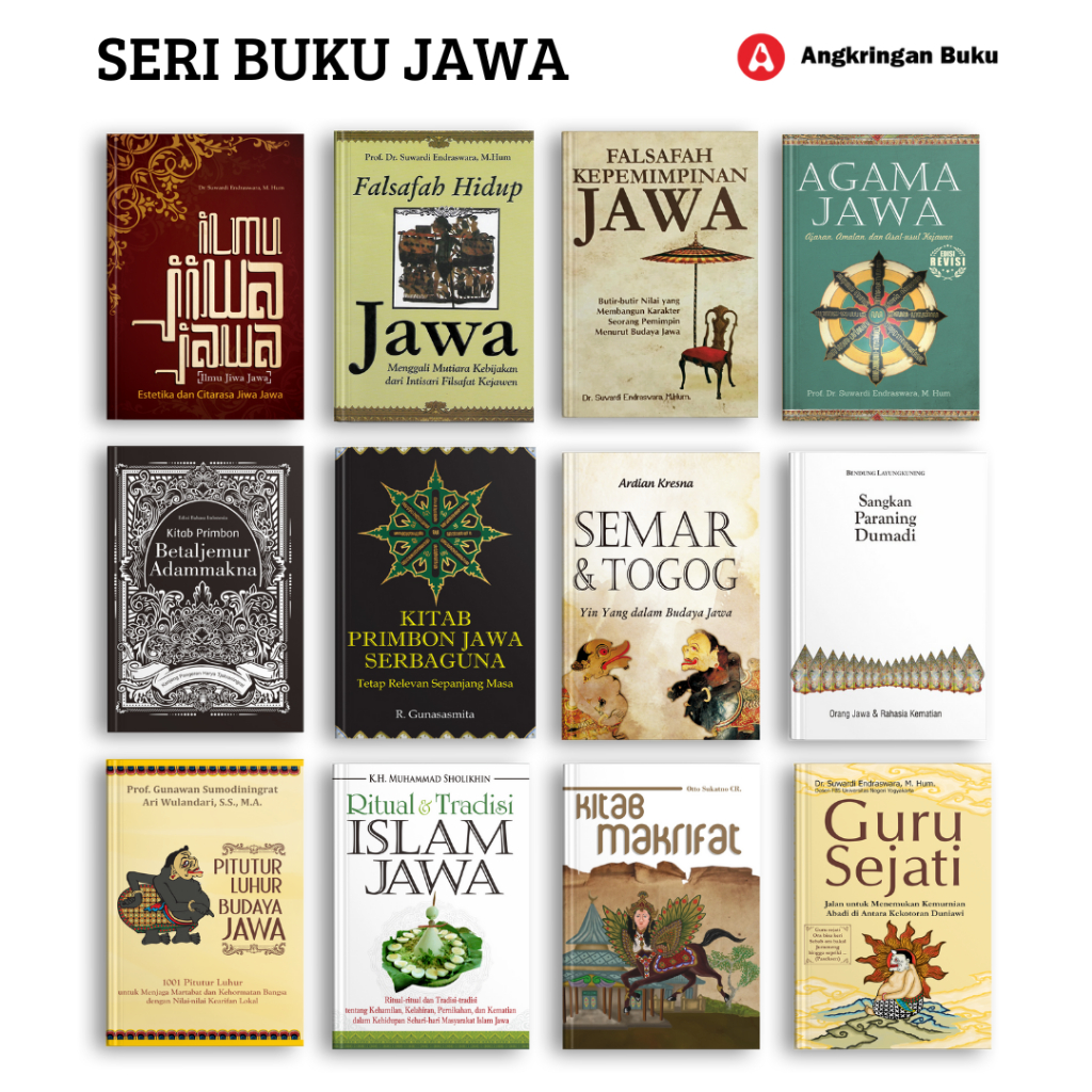Buku Budaya Jawa - Primbon - Falsafah Hidup Jawa - Babad Tanah Jawi - Mistik Kejawen - Tasawuf Jawa