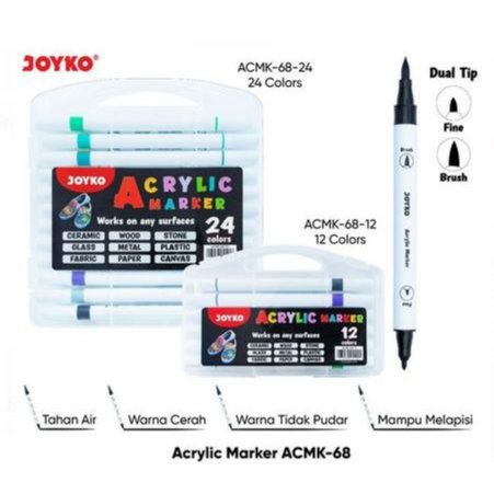 

Joyko Acrylic Marker ACMK-68