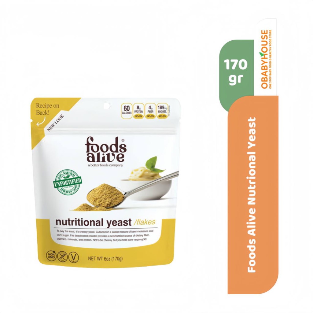 

Foods Alive Superfood Non-Fortified Nutritional Yeast 170 gr