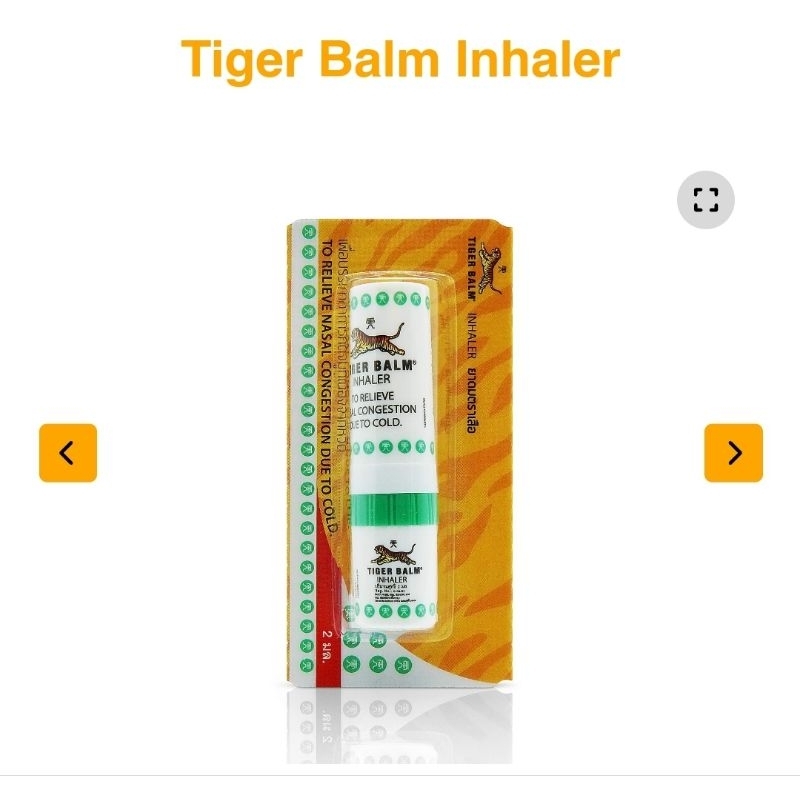 Inhaler tiger balm hidung tersumbat pilek original thailand 10