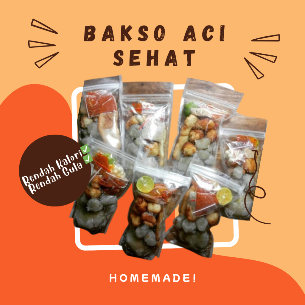 

Paket Bakso Homemade Instan Khusus Diet Sehat Lengkap Premium isi (12 Porsi)