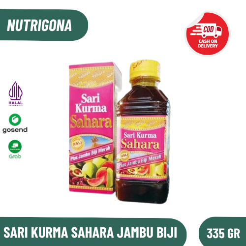 

SAHARA - Sari Kurma Sahara Plus Jambu Biji Merah 335gr