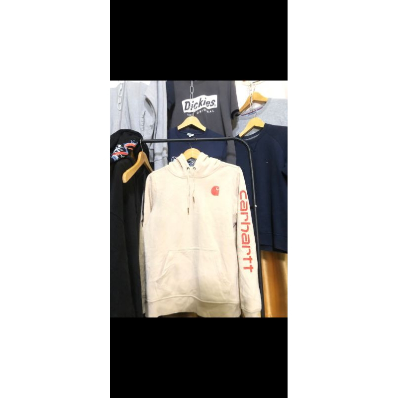 Hoodie carhartt spellout