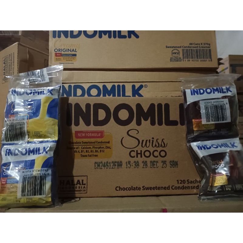

Susu sachet Indomilk 37gr