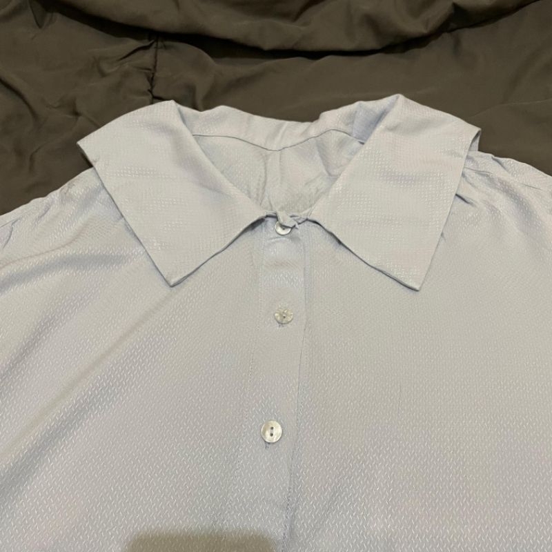 [PRELOVED] KEMEJA SOFT BLUE