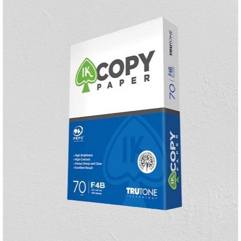 

HVS PUTIH F4 70 GR IK COPY PAPER