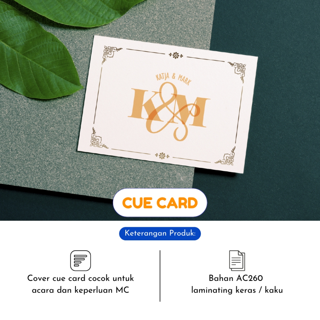 

Cetak Custom Cue Card A5