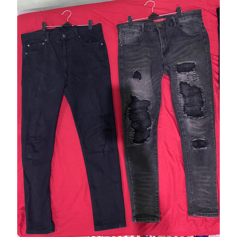 celana jeans levis,rucas,ripped jeans & uprise