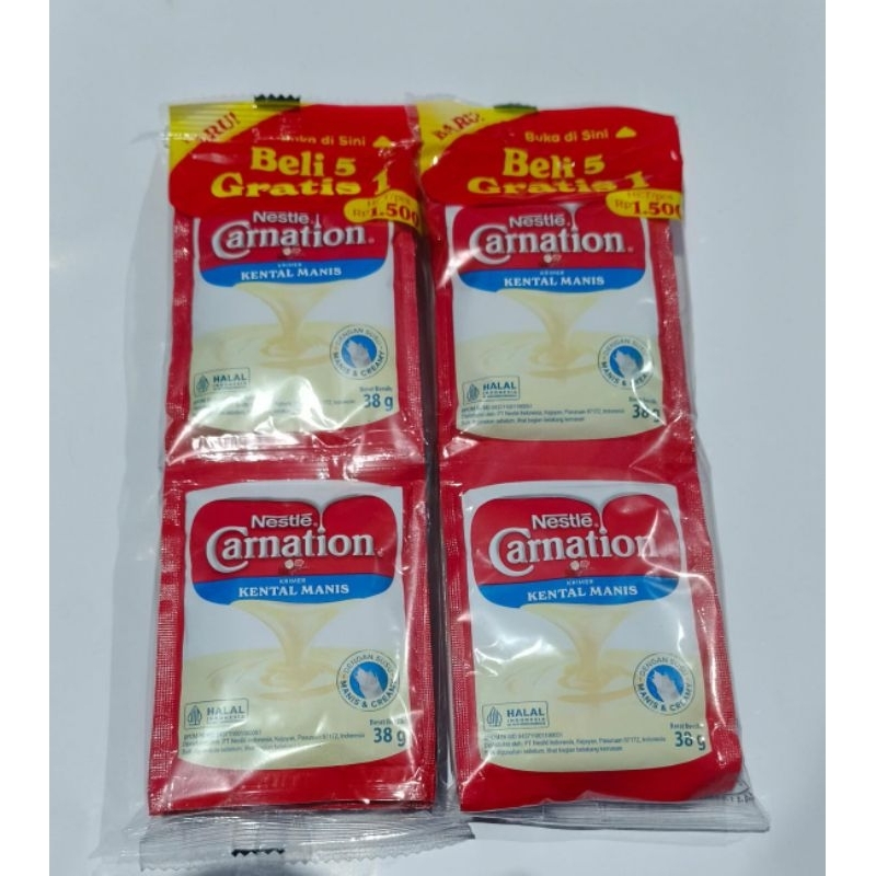 

Nestle Carnation Kental Manis Beli 5 Gratis 1
