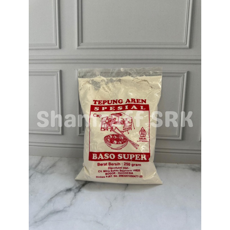 

SAGU AREN TEPUNG BAKSO SPESIAL 250 gr CAP BAKSO SUPER HALAL MURAH GROSIR 100% ASLI ORIGINAL