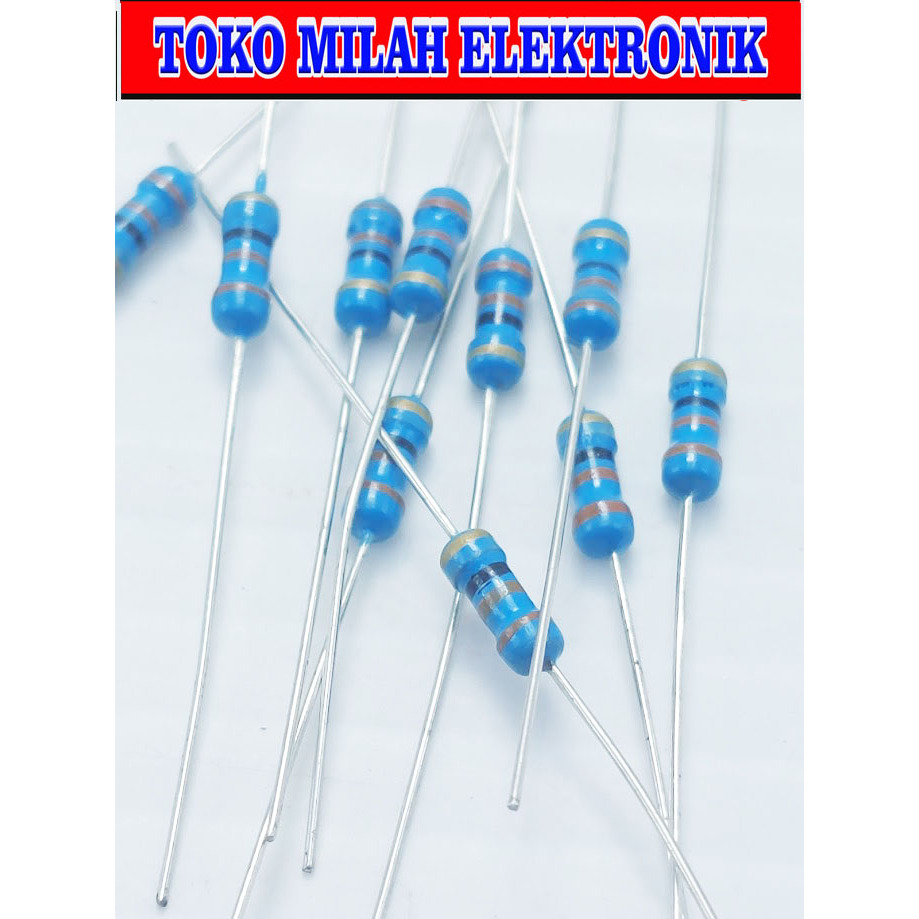 10 pcs resistor 33 ohm 1/4 watt Milah Elektronik
