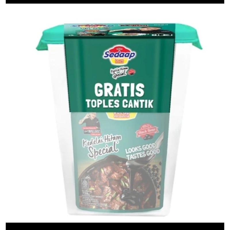 

kecap sedap 728Gr gratis topes