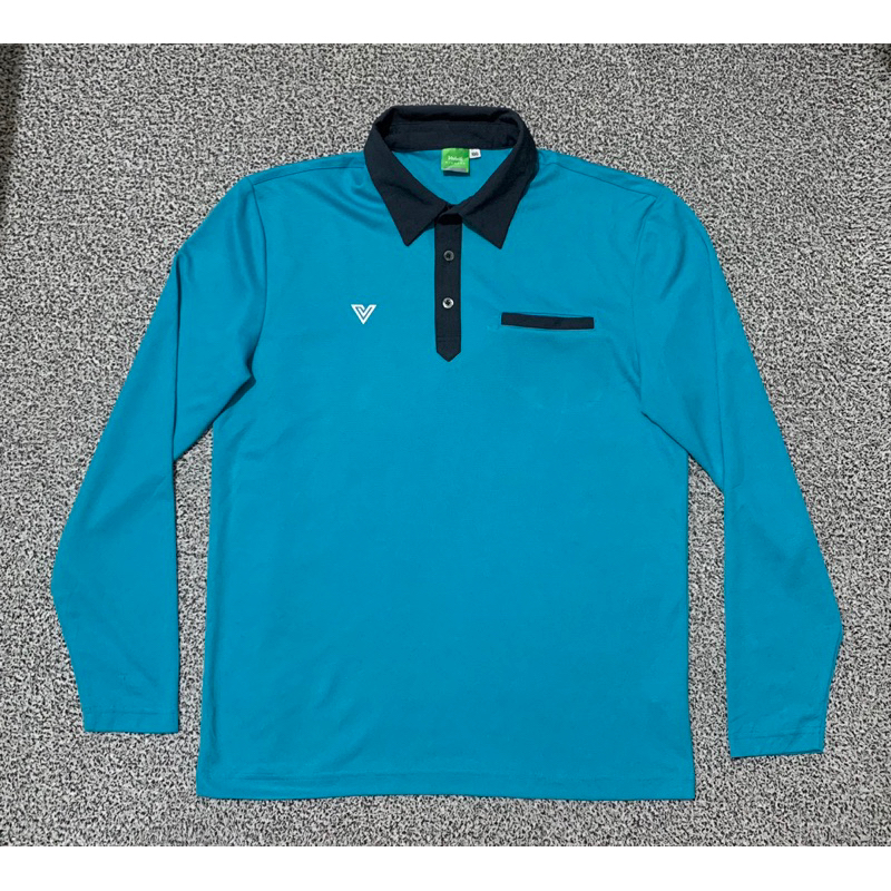 Volvik Long sleeve double blue golf shirt