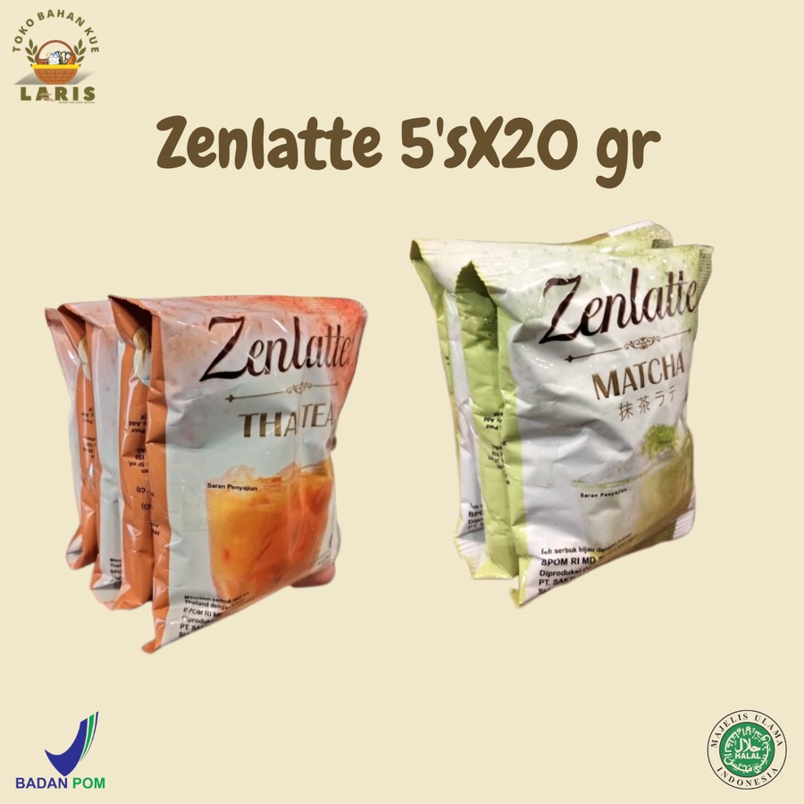 

ZENLATTE MINUMAN SERBUK SACHET 28 GRAM 1 BANDED ISI 5 PCS