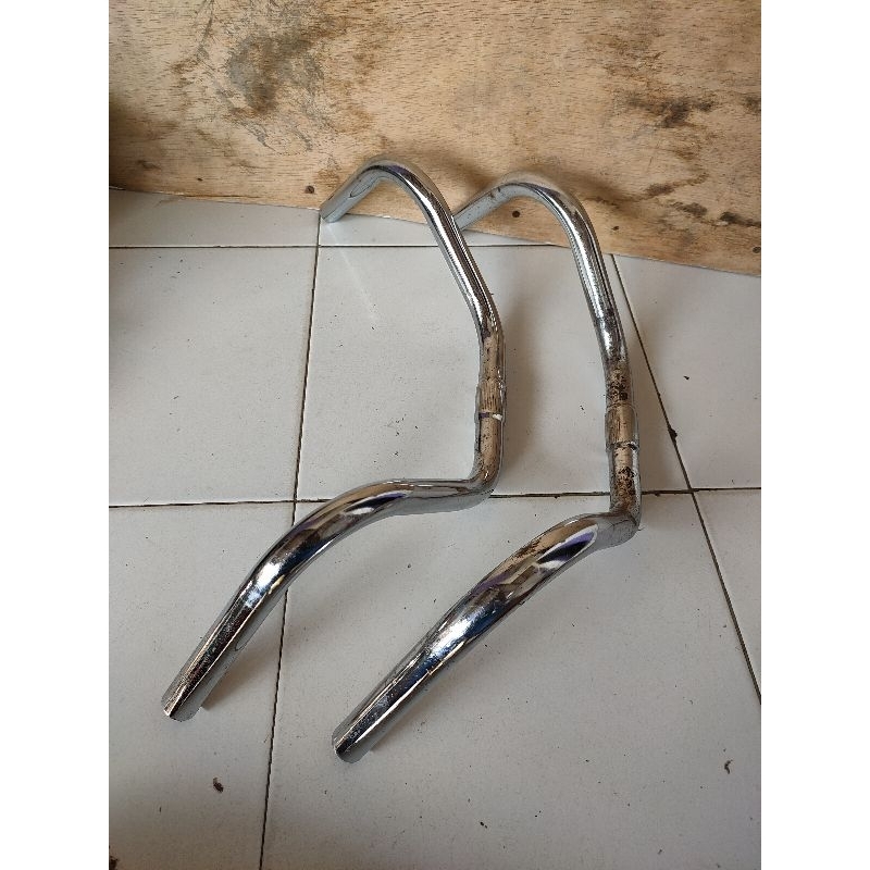 handlebar bar barset stang kumis original sepeda minion jengki klunker phoenix commuter bike mtb bal