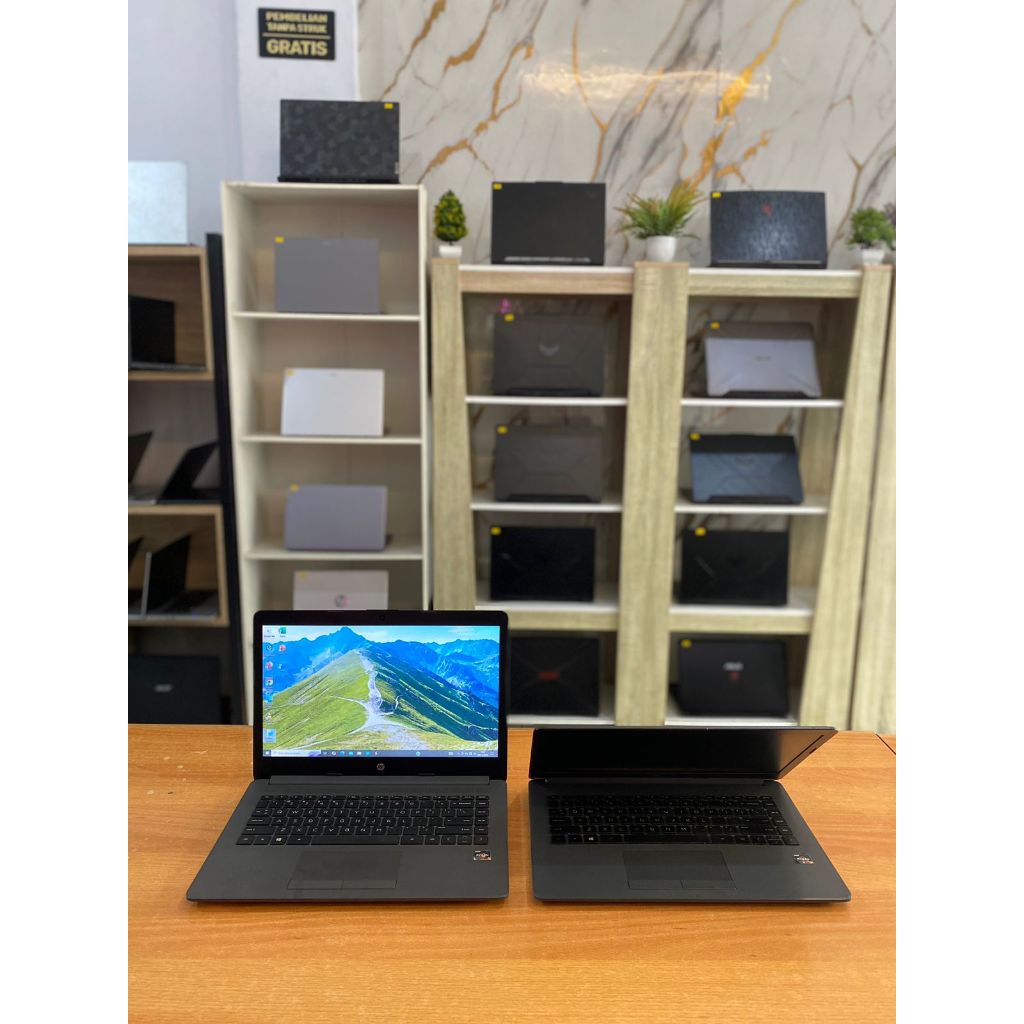 GAMING HP 245-G7 | AMD RYZEN 5-3500U | 8 GB | SSD 256 GB | GARANSI