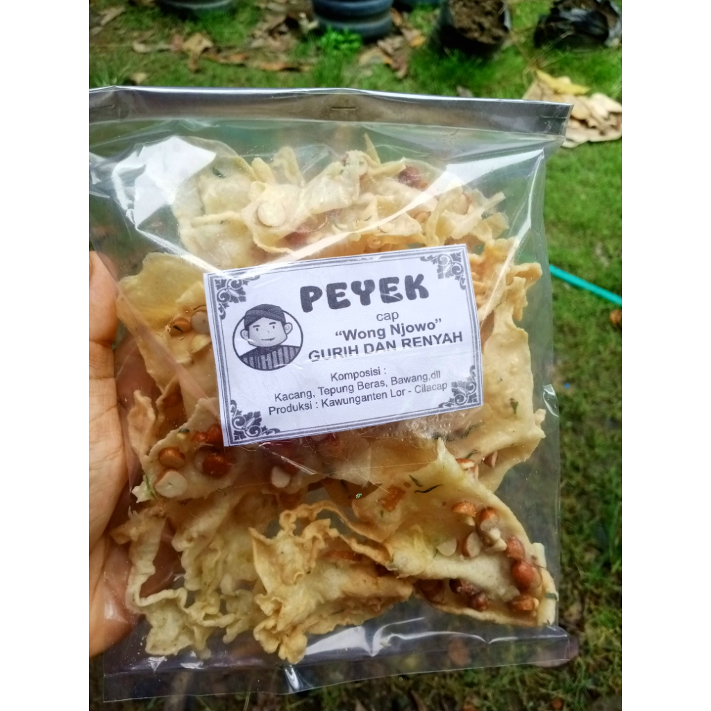 

peyek kacang tanah - 110gr gurih dan renyah