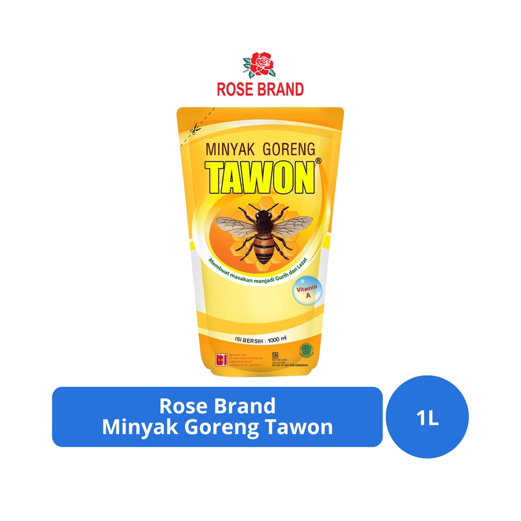 

Minyak Goreng Tawon 1 Liter Kemasan