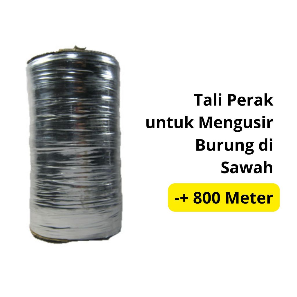 Tali perak pengusir burung pipit sawah benang pengusir burung tali kelip kelip