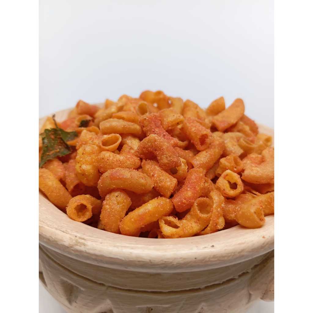

500 gram [1/2 kg] Makaroni Bantet Pedas Daun Jeruk