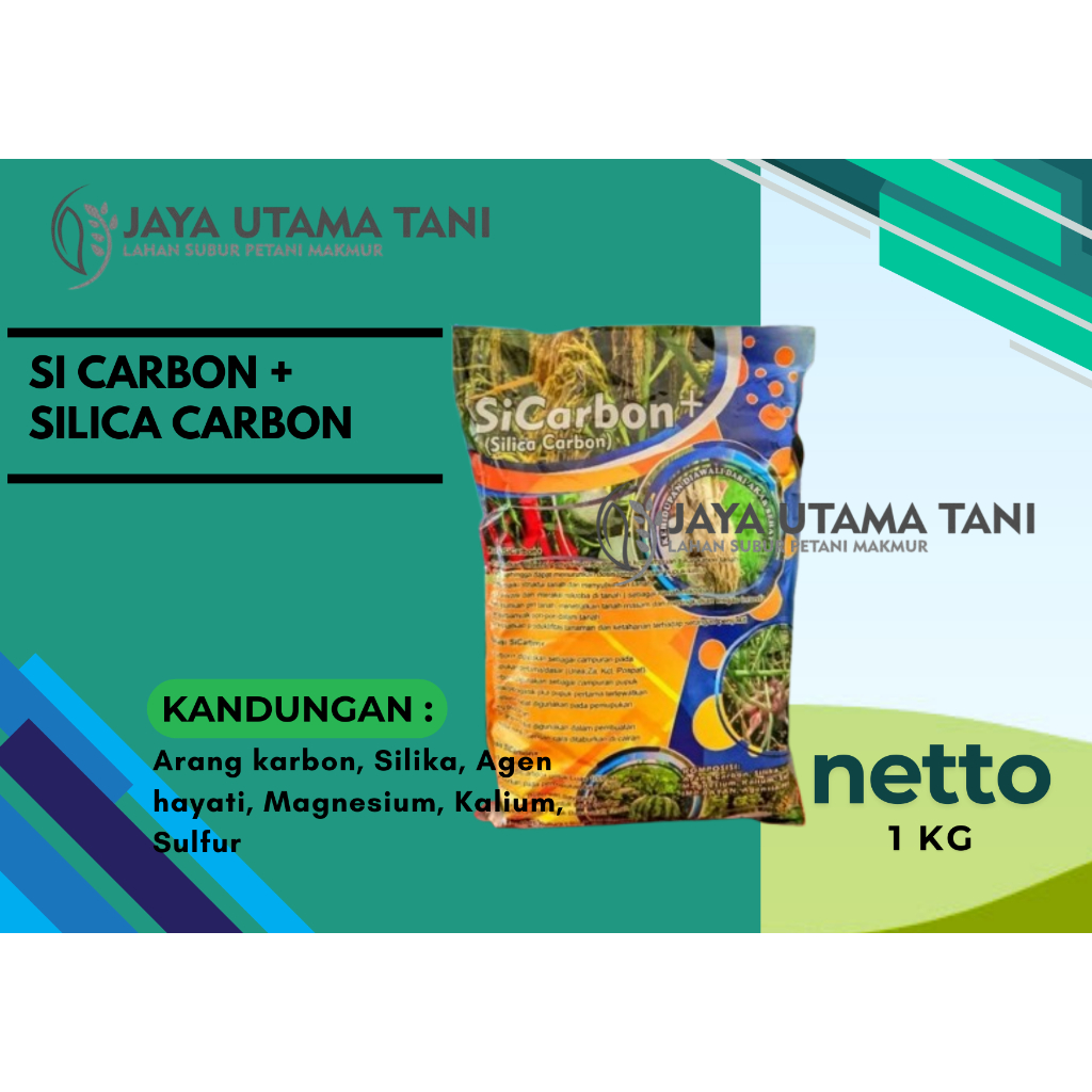 Sicarbon Silika karbon / Sicarbon Silica + Carbon 1 Kg