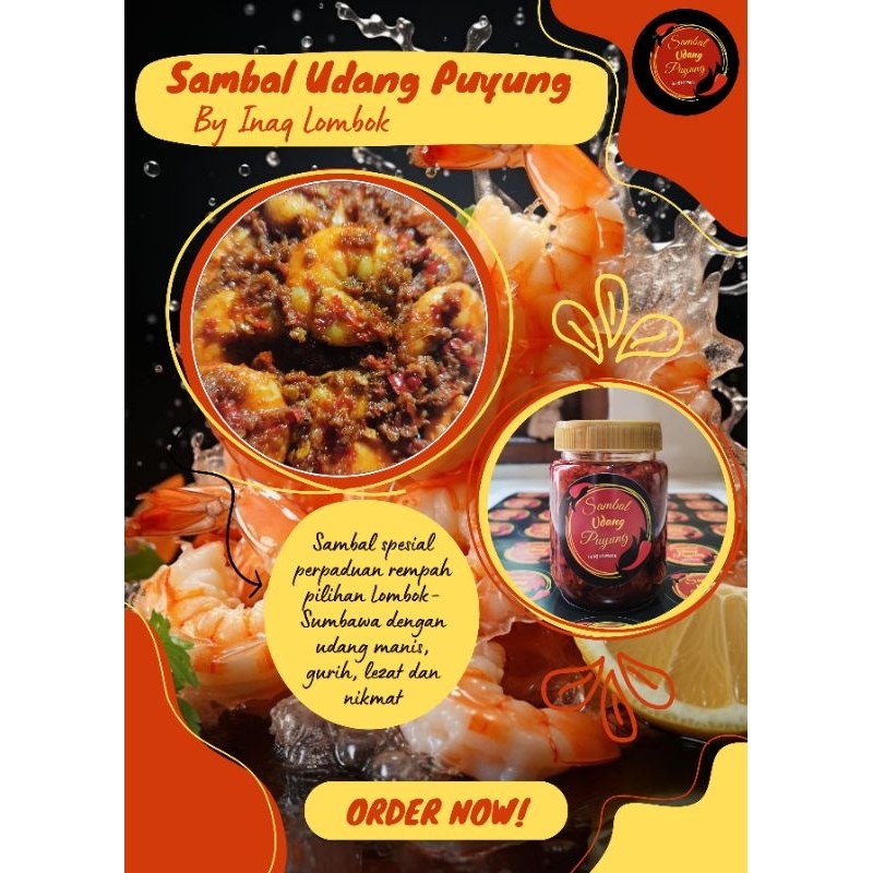 

Sambal Udang Puyung Inaq Lombok