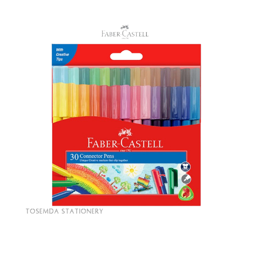 

Spidol Warna Faber Castell / Faber Castell Conector Pen / 1 SET - 30