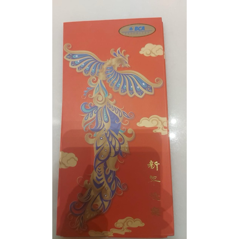 

angpao bank bca burung biru