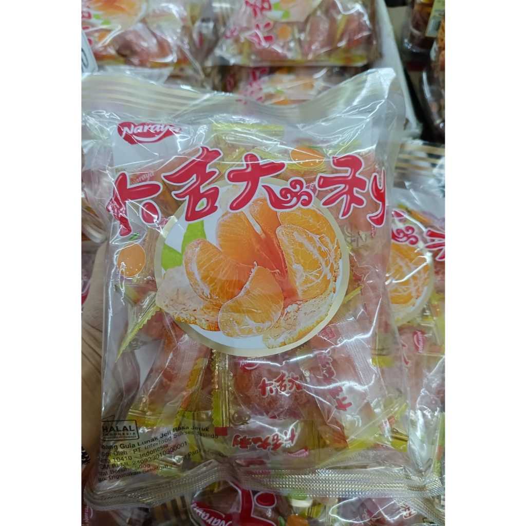 

Naraya Permen Jelly Jeruk Mandarin Kemasan 500 gr