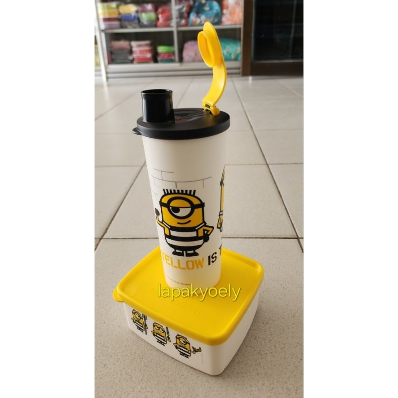 Tempat Bekal Anak Set Minion Tupperware