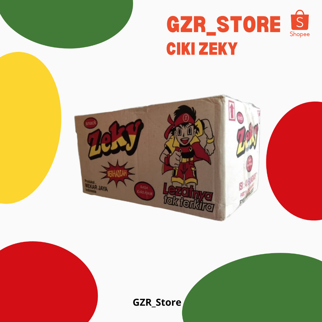 

CHIKI ZEKY MAKANAN JADUL CIKI BERHADIAH 1 KARDUS