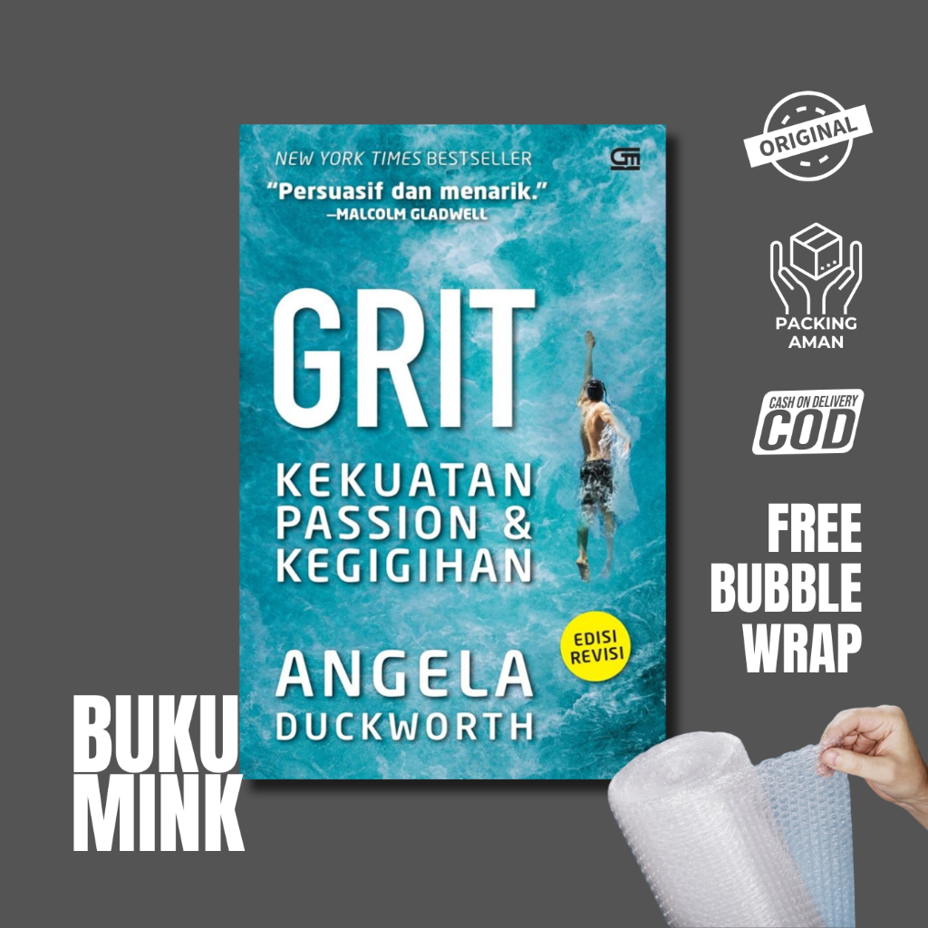 Buku GRIT: KEKUATAN PASSION DAN KEGIGIHAN