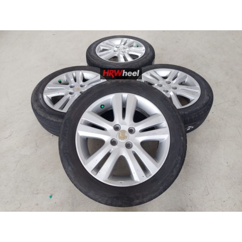 Velg Bekas Ori Honda JazzRS Ring 16 Ban Dunlop 185 60 R16 Siap Pakai